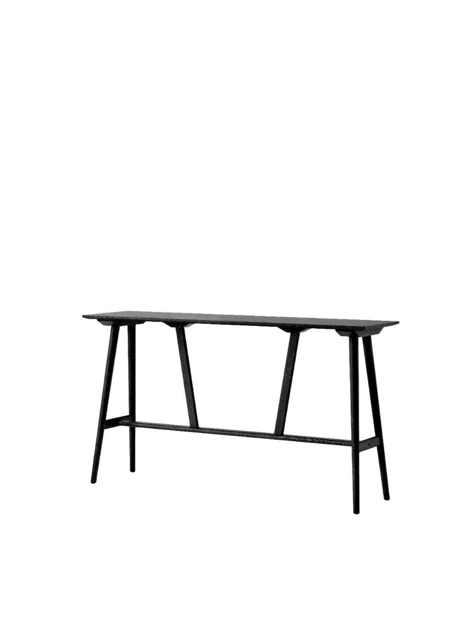 Mesa de bar &Tradition In Between SK27 L190 Roble lacado negro